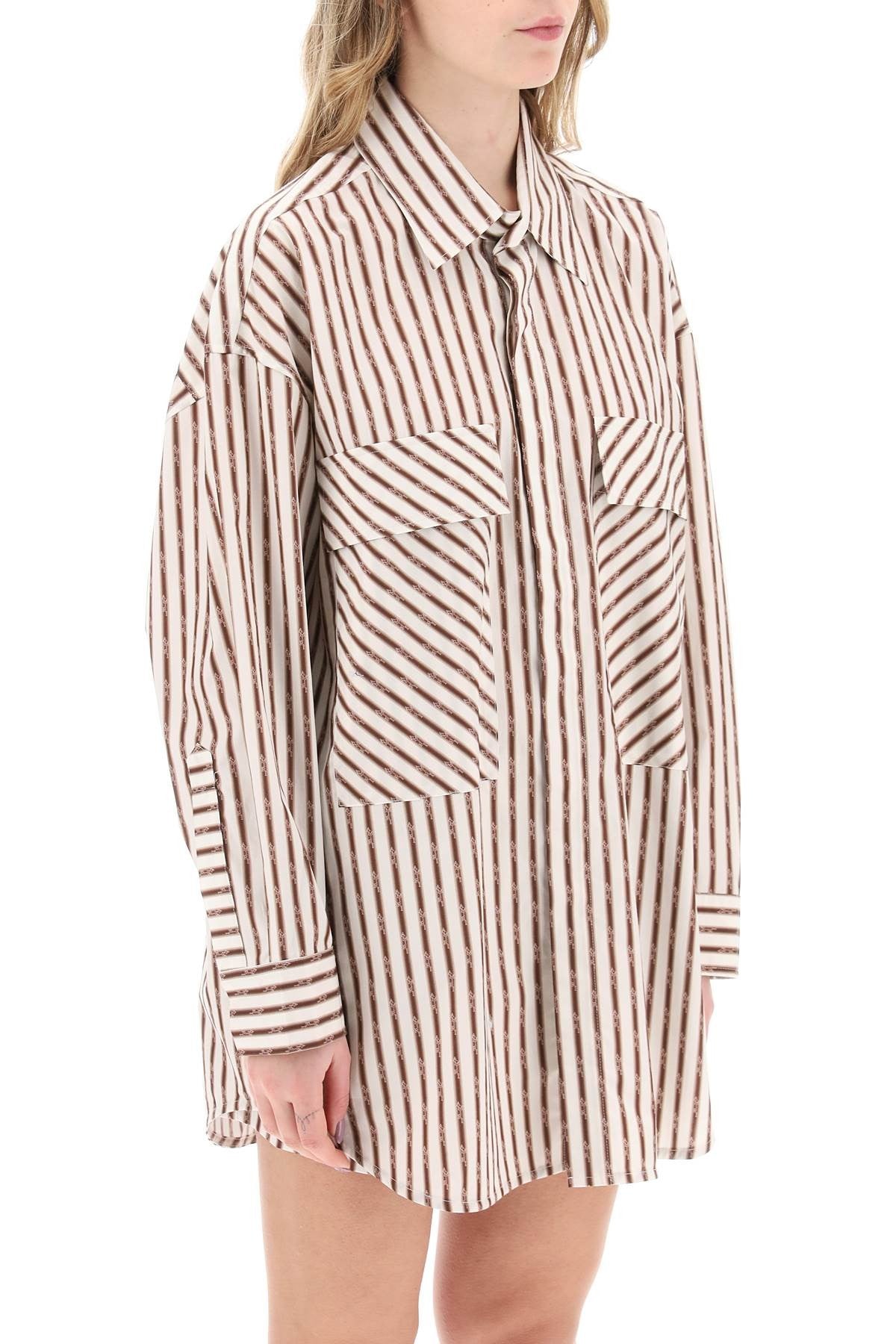 Amiri - Striped Maxi Shirt - Princess Attitude