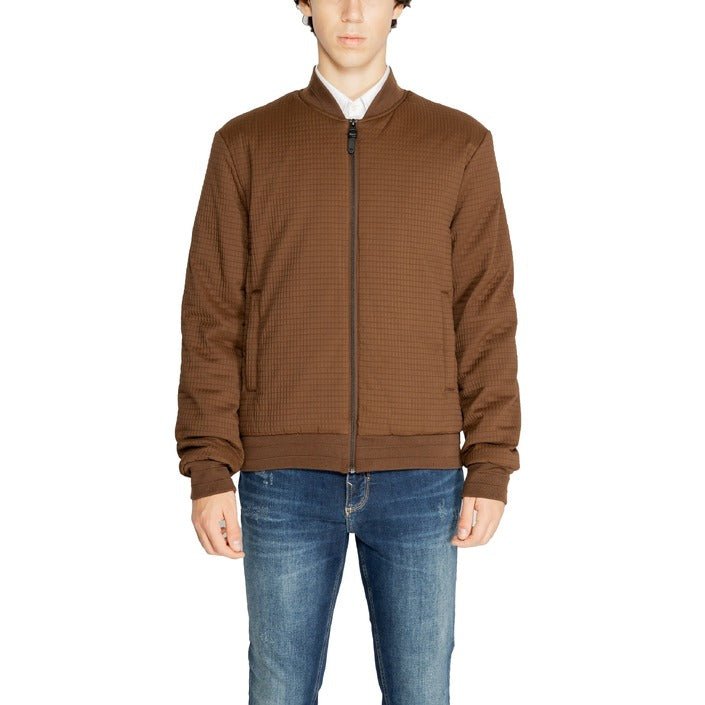 Antony Morato Regular Fit Bomber Jacket Brown - Princess Attitude