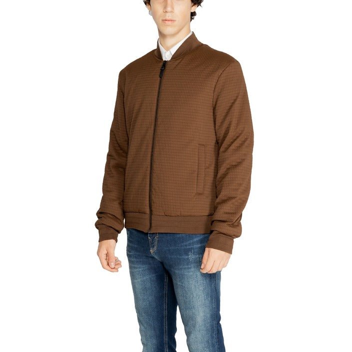 Antony Morato Regular Fit Bomber Jacket Brown - Princess Attitude