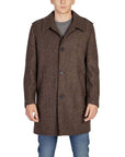 Antony Morato Russell Slim Fit Viscose Blend Coat Brown - Princess Attitude