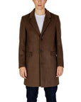 Antony Morato Russell Slim Fit Viscose Blend Coat Brown - Princess Attitude