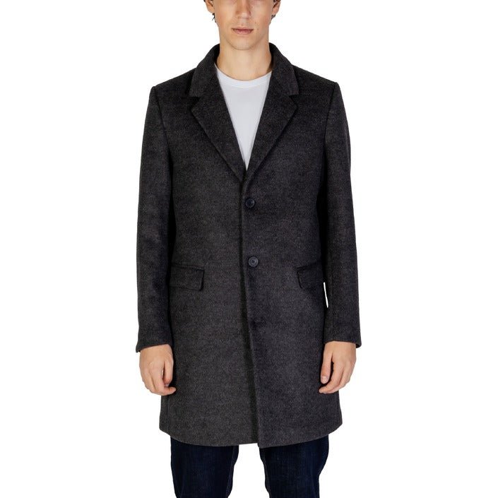 Antony Morato Russell Slim Fit Viscose Blend Coat Grey - Princess Attitude