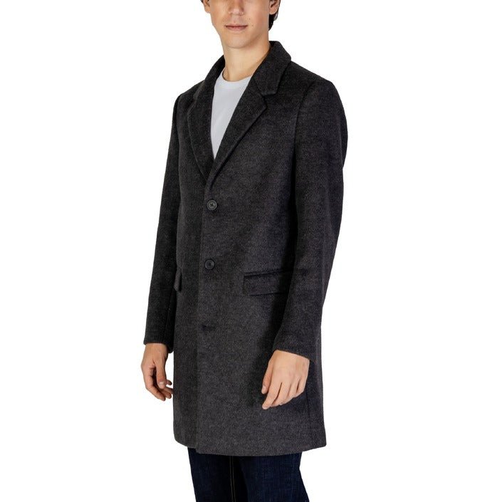 Antony Morato Russell Slim Fit Viscose Blend Coat Grey - Princess Attitude