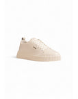 Antony Morato Zane Low Top Leather Sneakers White - Princess Attitude