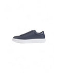 Armani Exchange Action Leather Sneakers Blue - Princess Attitude