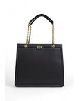 Armani Exchange Chain Handle Tote Bag Black - Princess Attitude