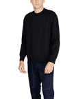 Armani Exchange Checked Knitwear With Long Sleeves Black - Princess Attitude