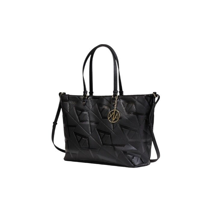 Armani Exchange Embossed Logo Shopping Tote Bag - Princess Attitude