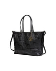 Armani Exchange Embossed Logo Shopping Tote Bag - Princess Attitude