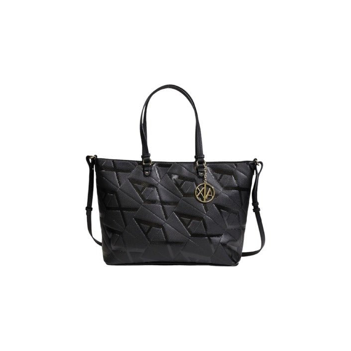 Armani Exchange Embossed Logo Shopping Tote Bag - Princess Attitude