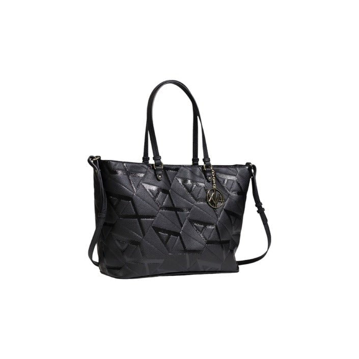 Armani Exchange Embossed Logo Shopping Tote Bag - Princess Attitude