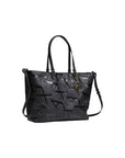 Armani Exchange Embossed Logo Shopping Tote Bag - Princess Attitude