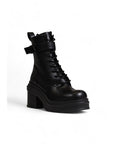 Armani Exchange High Heeled Ankle Boots Black - Princess Attitude