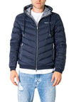 Armani Exchange Hooded Padded Down Jacket Navy - Princess Attitude