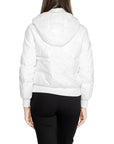 Armani Exchange Logo Patch Padded Jacket White - Princess Attitude