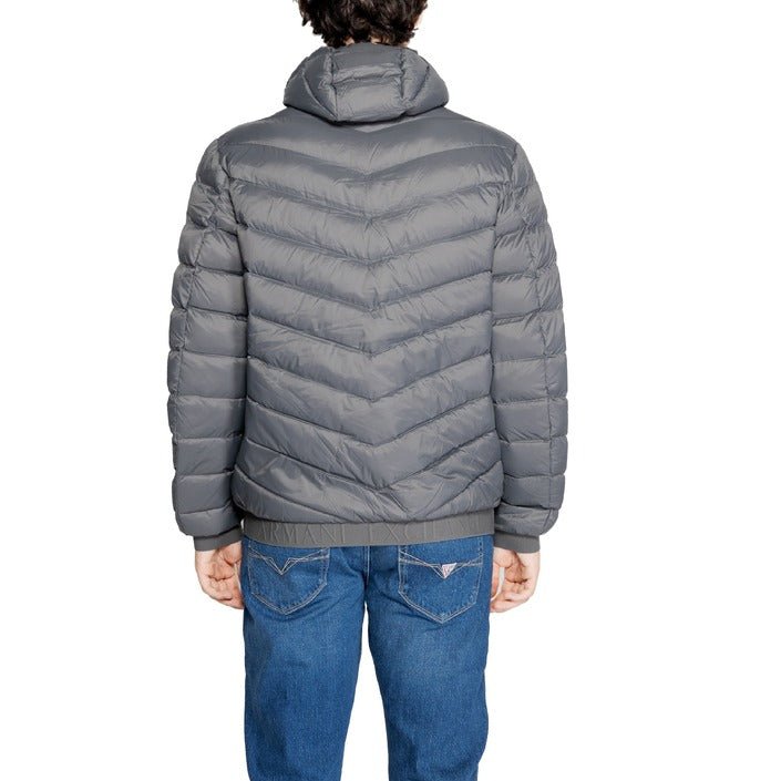 Armani Exchange Milano New York Puffer Jacket Grey - Princess Attitude