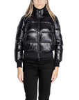 Armani Exchange Slim Fit Icon Logo Padded Jacket Black - Princess Attitude