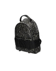 Armani Exchange Zaino Monogram Backpack Black - Princess Attitude