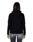 Armani Exchange Zip Up Cotton Sweatshirt Black - Princess Attitude