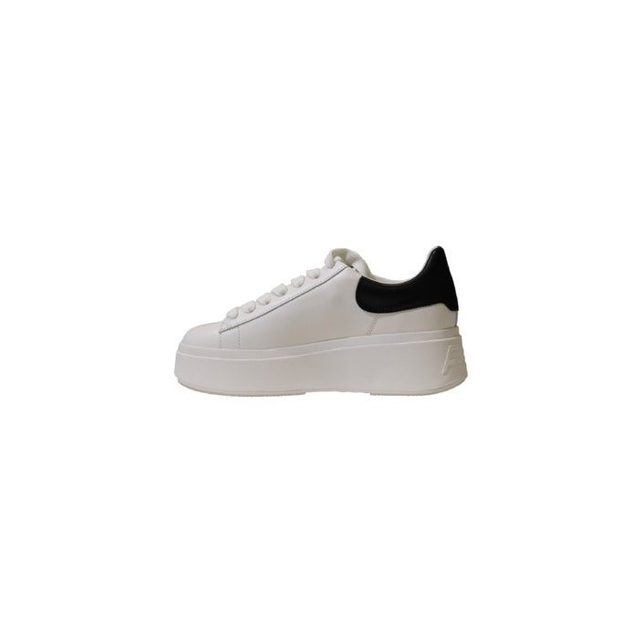 Ash Moby Platform Leather Sneakers White - Princess Attitude