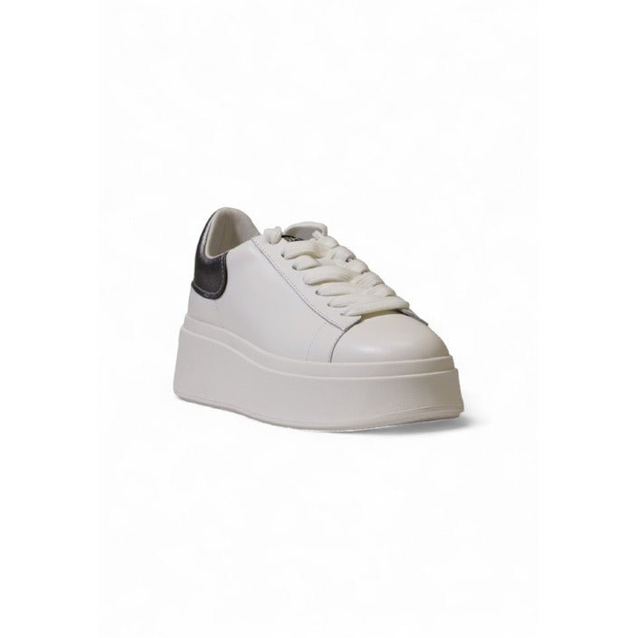 Ash Moby Platform Leather Sneakers White - Princess Attitude