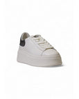 Ash Moby Platform Leather Sneakers White - Princess Attitude