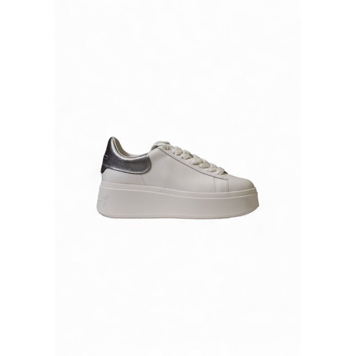 Ash Moby Platform Leather Sneakers White - Princess Attitude