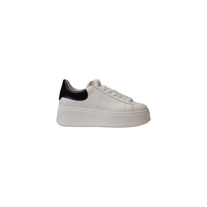 Ash Moby Platform Leather Sneakers White - Princess Attitude