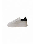 Ash Moby Strass Platform Leather Sneakers White - Princess Attitude