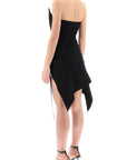 Mugler - Asymmetric Mini Bustier Dress