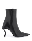 Balenciaga - Leather Hourglass Ankle Boots - Princess Attitude