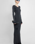 Balenciaga - Lingerie Maxi Dress In Cotton Rib - Princess Attitude