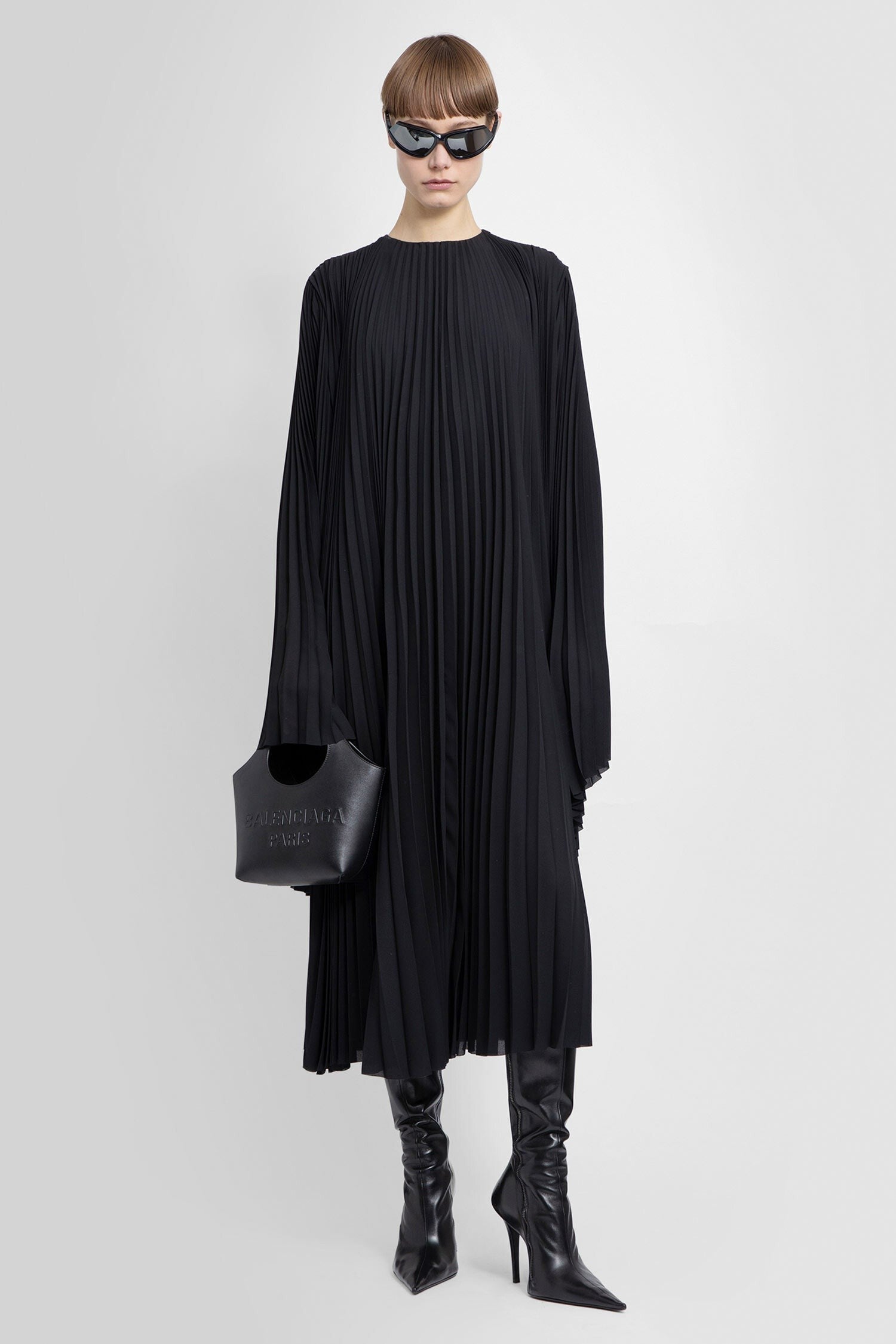 Balenciaga - Long Pleated Dress - Princess Attitude