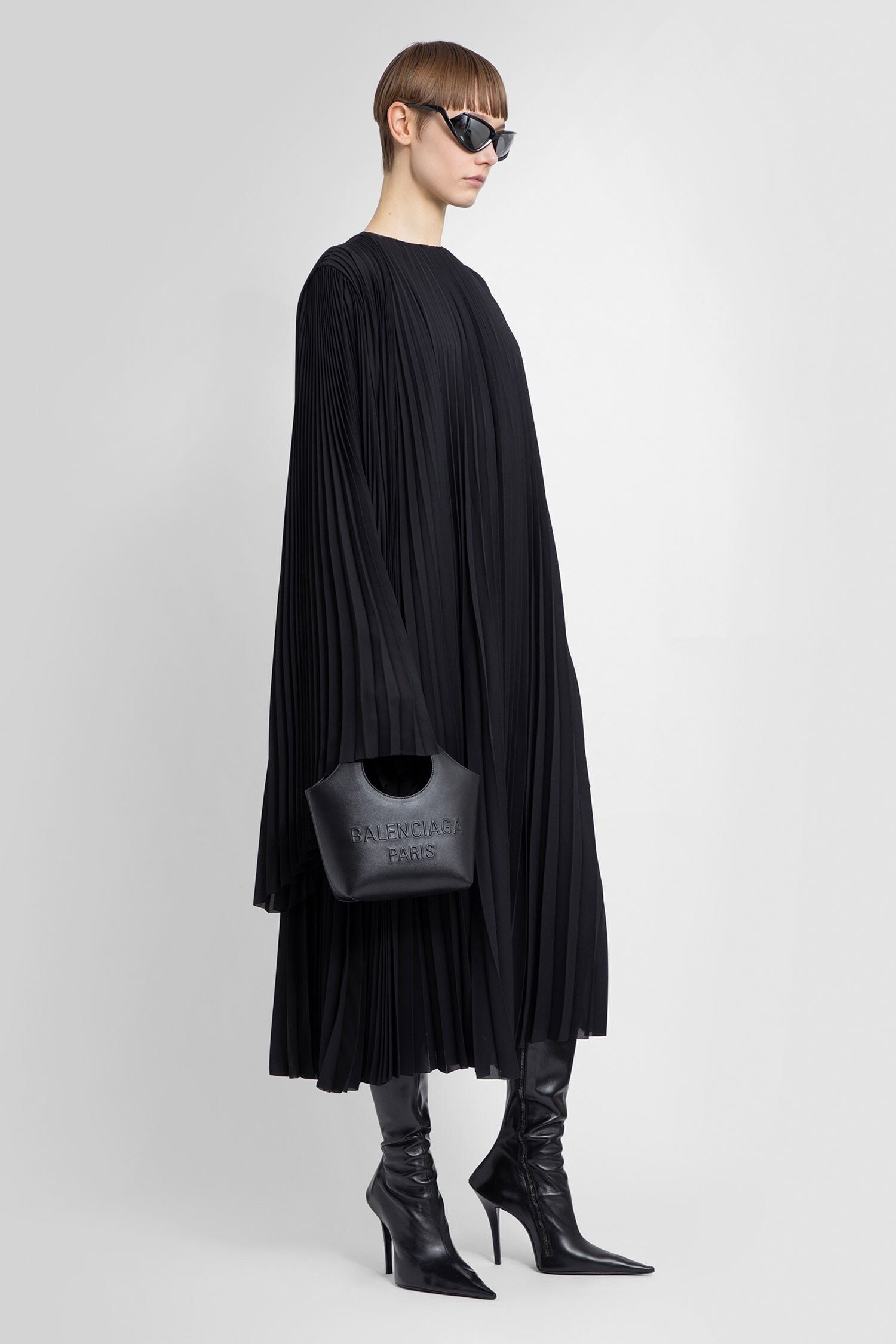 Balenciaga - Long Pleated Dress - Princess Attitude