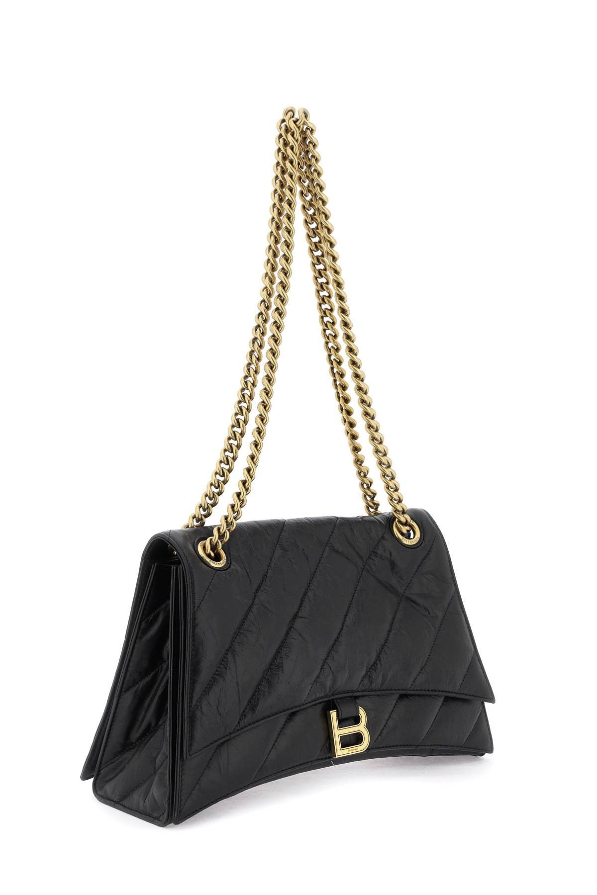 Balenciaga - Media Crush Bag With Chain - Princess Attitude