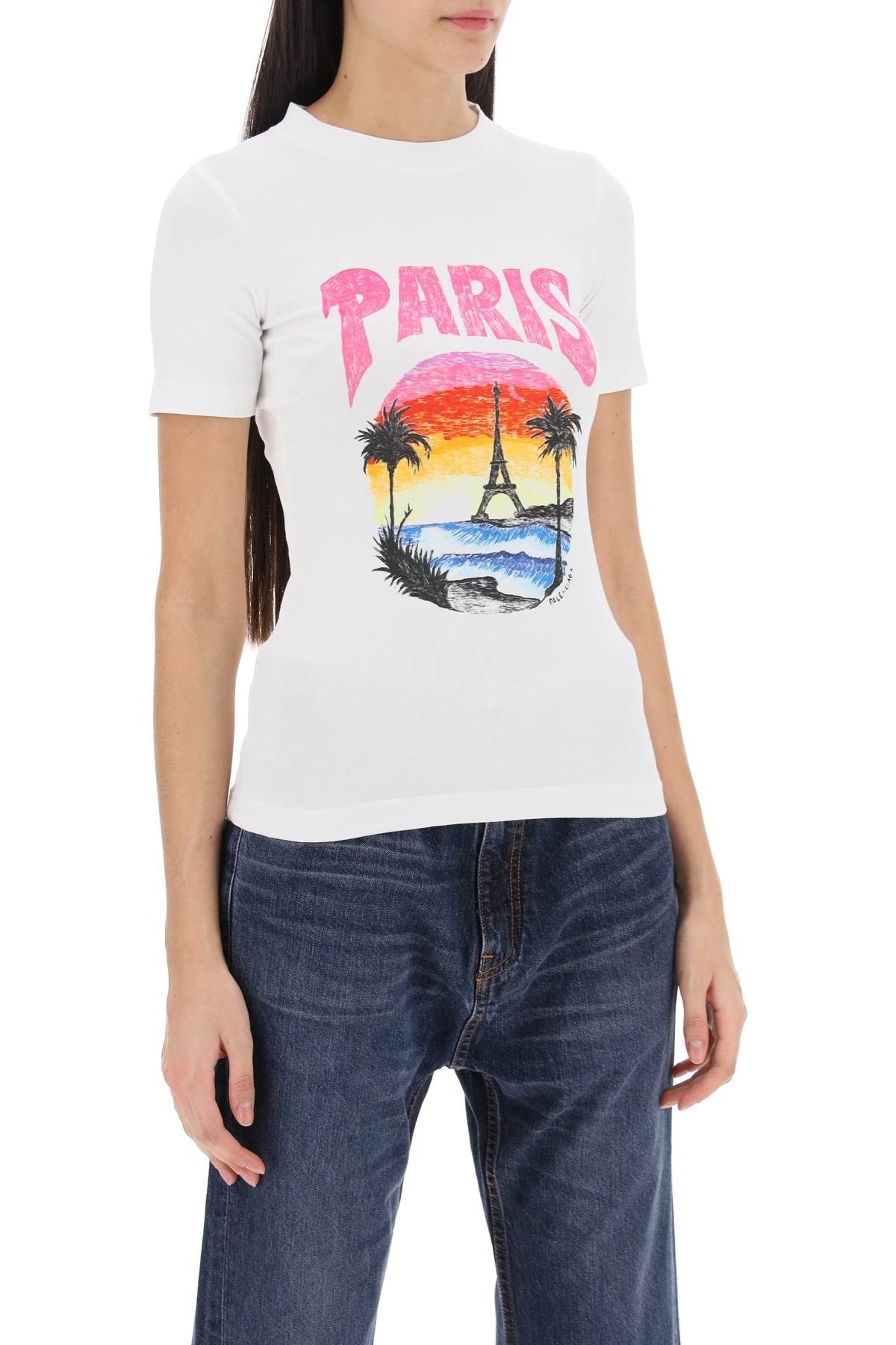 Balenciaga - Paris Tropical T-Shirt - Princess Attitude