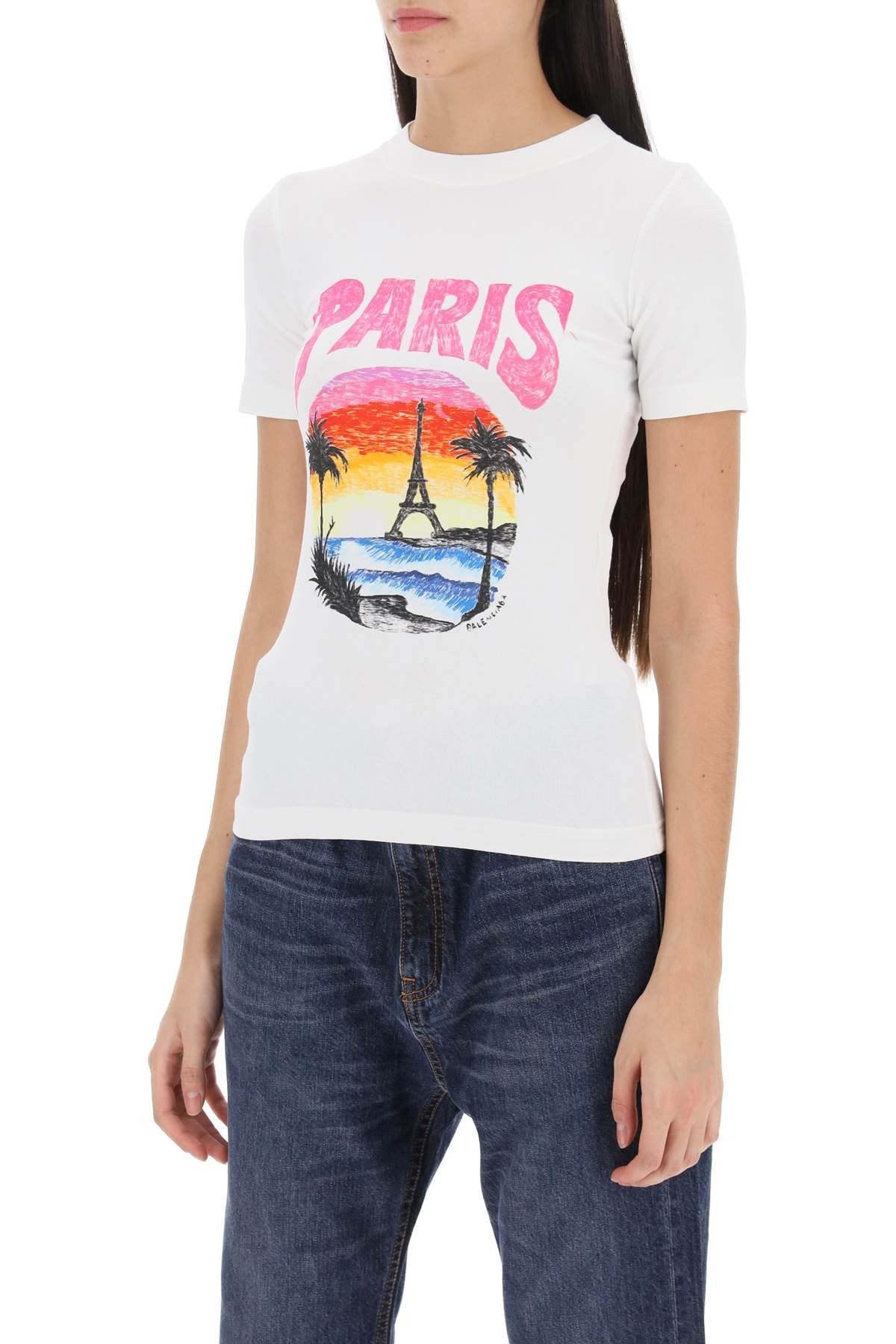 Balenciaga - Paris Tropical T-Shirt - Princess Attitude