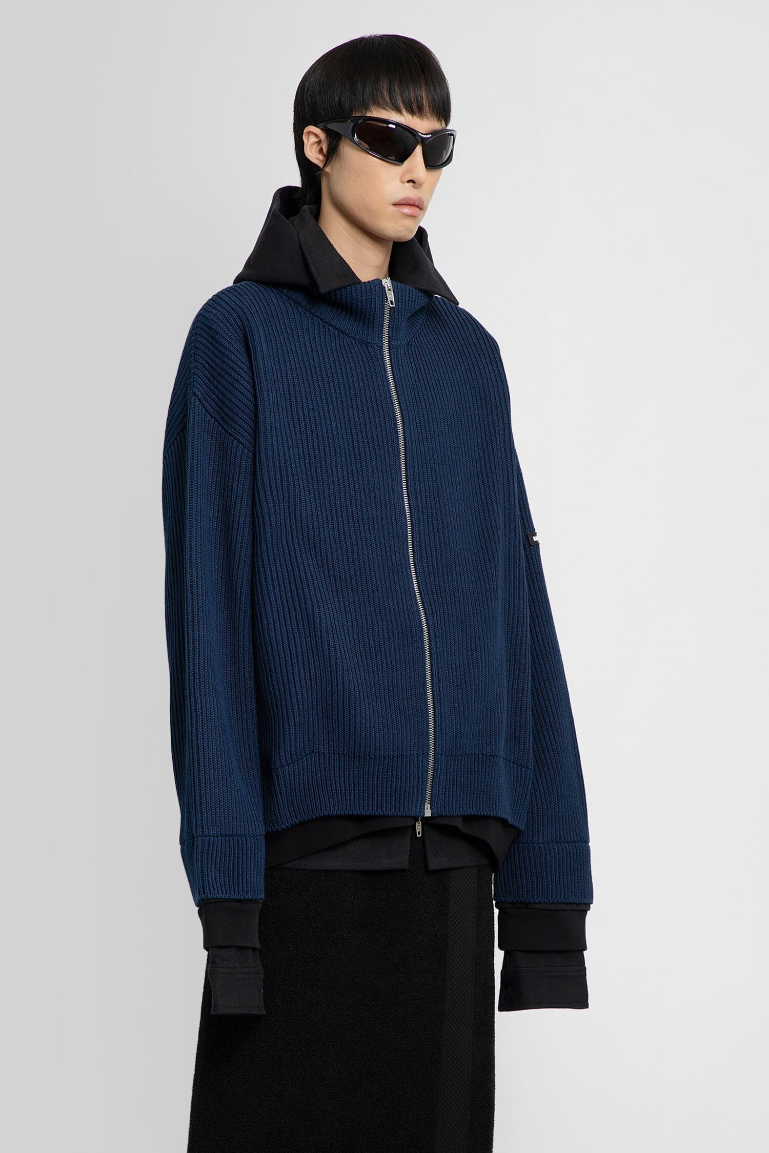 Balenciaga - Unity Sports Icon Layered Zip - Up Oversized Hoodie - Princess Attitude