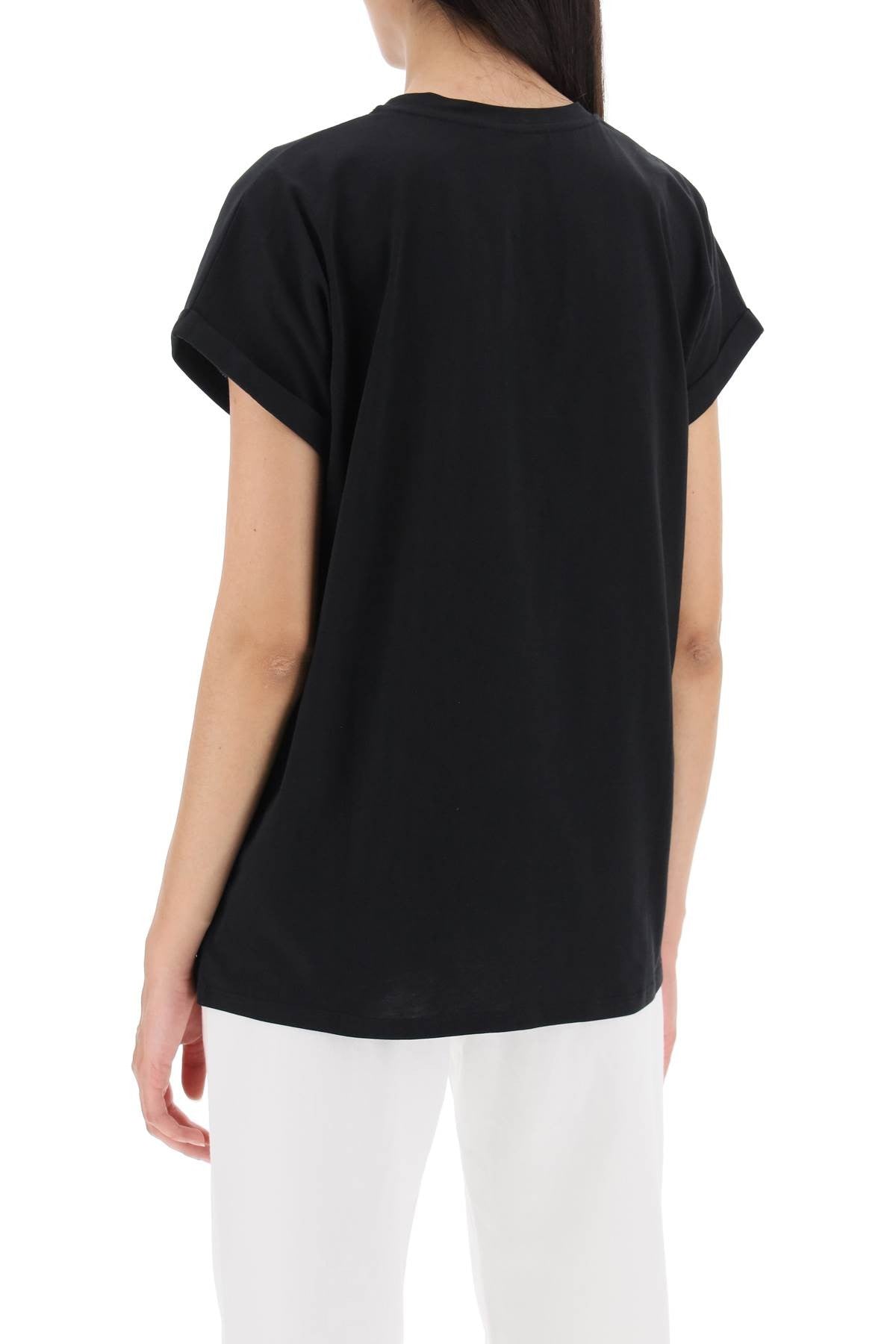 Balmain - Flocked Logo T-Shirt - Princess Attitude