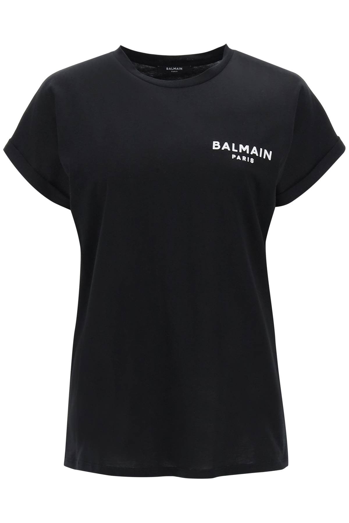 Balmain - Flocked Logo T-Shirt - Princess Attitude