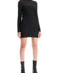 Balmain - Lurex Monogram Knit Mini - Princess Attitude