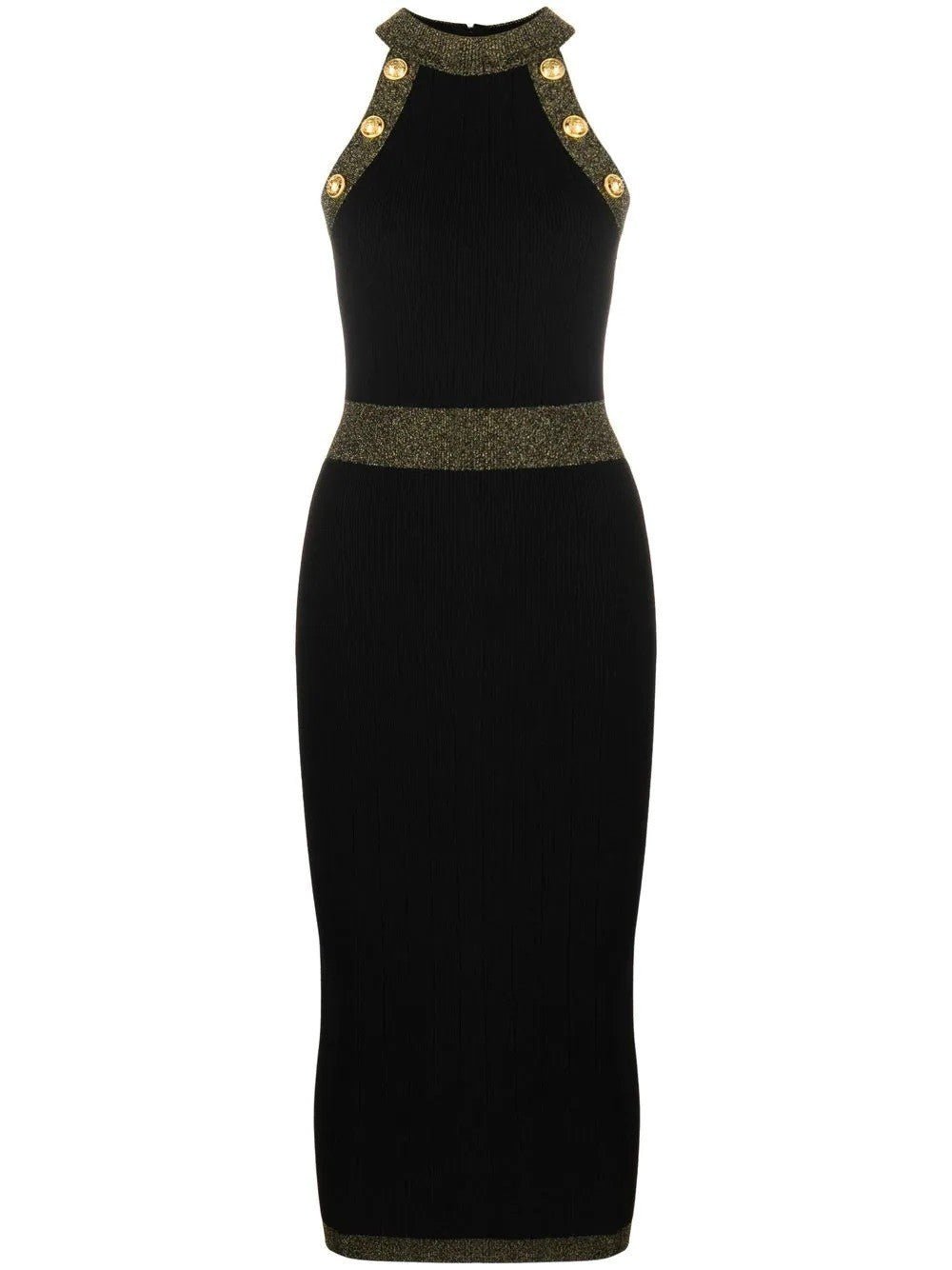 Balmain - Sleeveless Golden Edge Dress - Princess Attitude