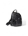 Replay Faux Leather Polyester Backpack Black