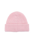 Ganni - Beanie Hat With Logo Patch