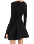 Norma Kamali - Belted Long-Sleeved Bodysuit