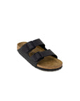 Birkenstock Arizona Buckle Bow Leather Sandals Black - Princess Attitude