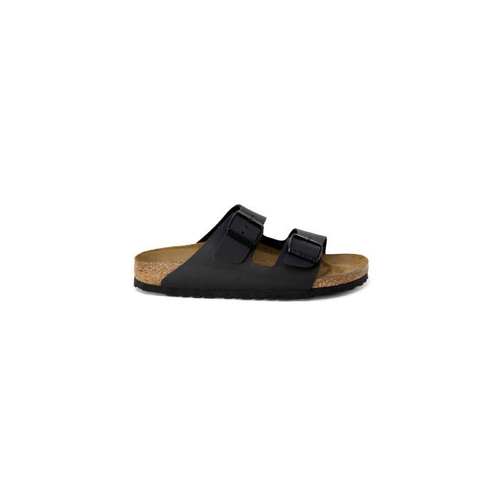 Birkenstock Arizona Buckle Bow Leather Sandals Black - Princess Attitude