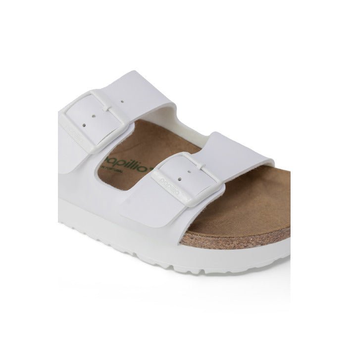 Birkenstock Arizona Papillio Buckle Bow Sandals White - Princess Attitude