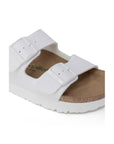 Birkenstock Arizona Papillio Buckle Bow Sandals White - Princess Attitude