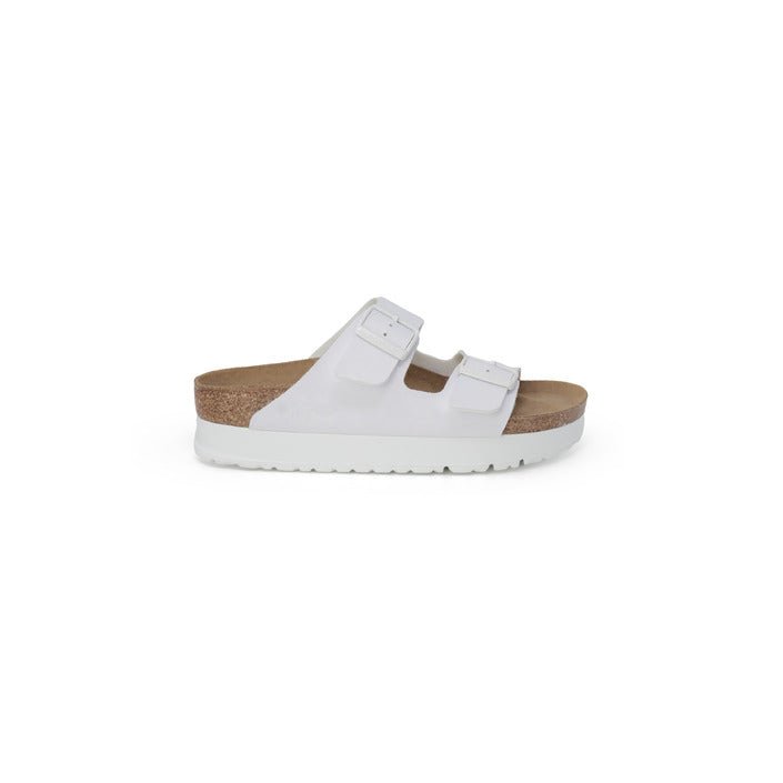 Birkenstock Arizona Papillio Buckle Bow Sandals White - Princess Attitude